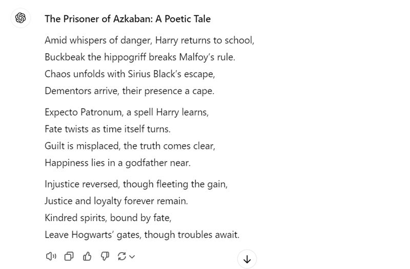 Gemini vs ChatGPT 4 (2025) : l'IA gagnante révélée Invite complexe ChatGPT.